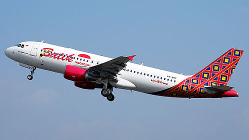 Unknown PK-BKY operated by Batik Air