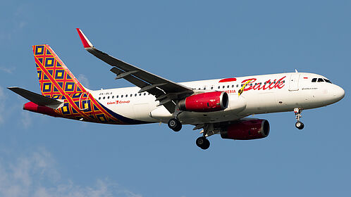 Unknown PK-BLA operated by Batik Air