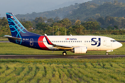 Unknown PK-CLE operated by Sriwijaya Air