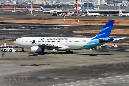 Unknown PK-GPU operated by Garuda Indonesia