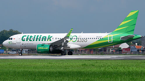 Unknown PK-GTF operated by Citilink