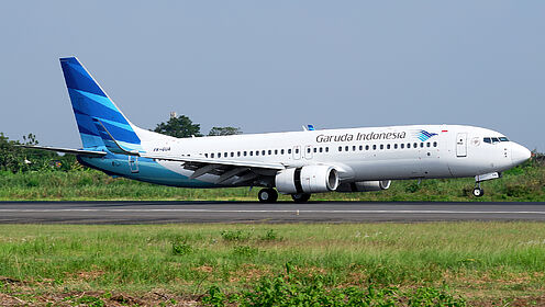 Unknown PK-GUA operated by Garuda Indonesia