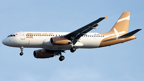 Unknown PK-STF operated by Super Air Jet