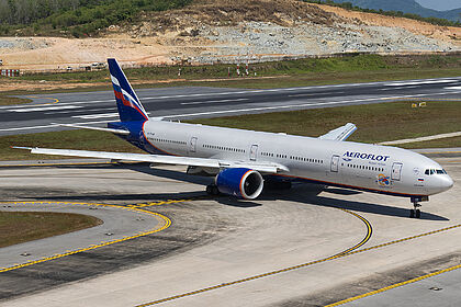 Boeing 777-300ER RA-73148 operated by Aeroflot