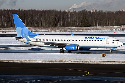 Boeing 737-800 RA-73226 operated by Pobeda