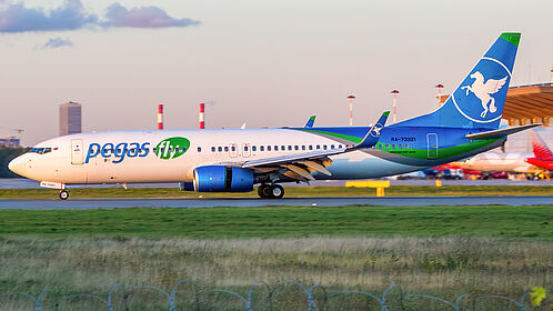Boeing 737-800 RA-73321 operated by Nordwind
