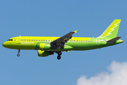 Airbus A320-200 RA-73404 operated by S7