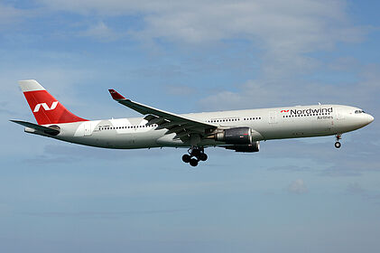 Airbus A330-300 RA-73850 operated by Nordwind
