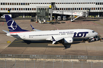 Unknown SP-LYD operated by LOT - Polish