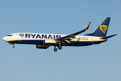 Boeing 737-800 SP-RSA operated by Ryanair