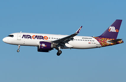 Airbus A320 NEO SU-BUY operated by Air Cairo