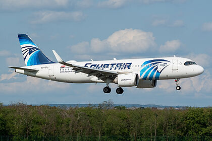 Airbus A320 NEO SU-GFJ operated by EgyptAir
