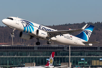 Airbus A320 NEO SU-GFM operated by EgyptAir