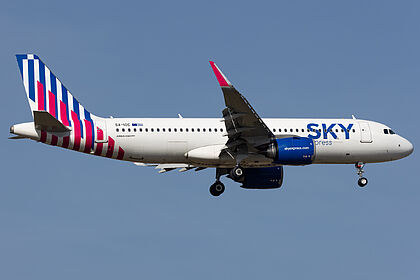 Airbus A320 NEO SX-IOC operated by Sky Express