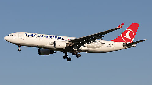 Airbus A330-300 TC-JND operated by Turkish
