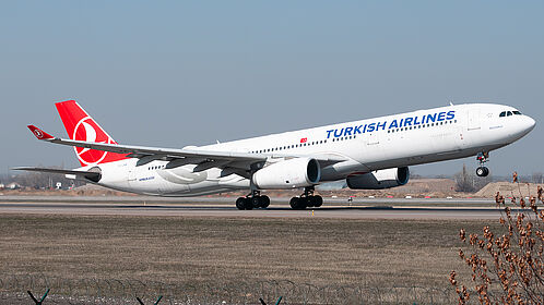 Airbus A330-200 TC-JNN operated by Turkish