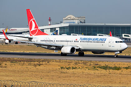 Boeing 737-900 TC-JYC operated by Turkish