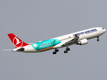 Airbus A330-300 TC-LNF operated by Turkish