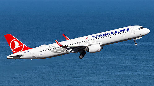 Airbus A321 NEO TC-LTM operated by Turkish