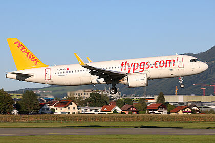 Airbus A320 NEO TC-NBD operated by Pegasus