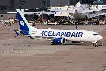 Unknown TF-ICR operated by Icelandair