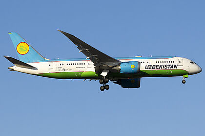 Boeing 767-300 UK78704 operated by Uzbekistan