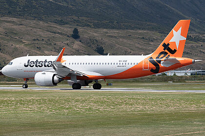 Unknown VH-A5D operated by Jetstar