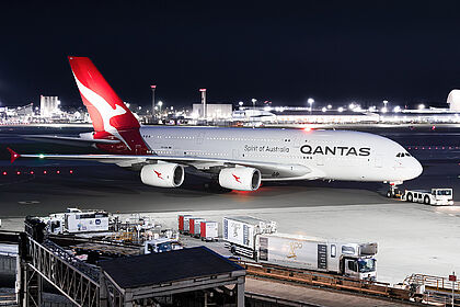 Airbus A380-800 VH-OQA operated by Qantas