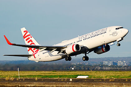 Unknown VH-RQP operated by Virgin Australia
