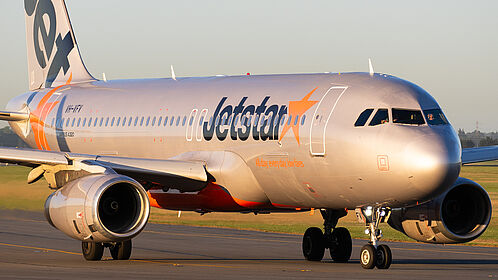 Unknown VH-VFV operated by Jetstar