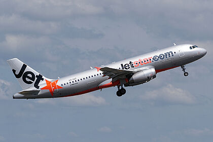 Airbus A320 VH-VGT operated by Jetstar
