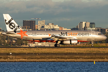Unknown VH-VGZ operated by Jetstar