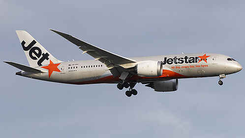 Unknown VH-VKH operated by Jetstar