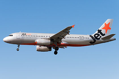 Unknown VH-VQK operated by Jetstar