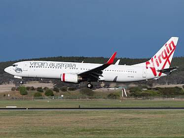 Unknown VH-VUX operated by Virgin Australia