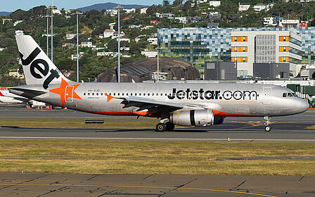 Unknown VH-X3D operated by Jetstar