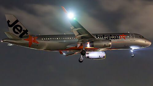 Unknown VH-XNJ operated by Jetstar