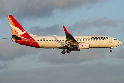 Unknown VH-XZE operated by Qantas