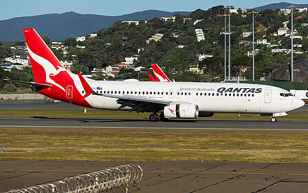 Unknown VH-XZH operated by Qantas