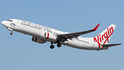 Unknown VH-YFH operated by Virgin Australia