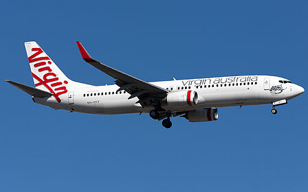 Unknown VH-YFT operated by Virgin Australia