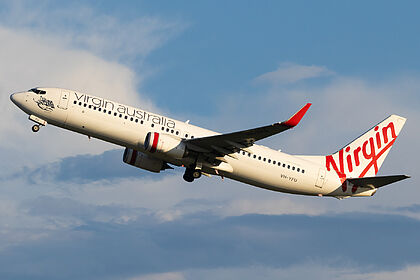 Boeing 737-800 VH-YFU operated by Virgin Australia