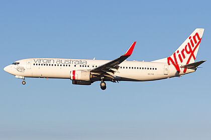 Boeing 737-800 (winglets) VH-YIG operated by Virgin Australia