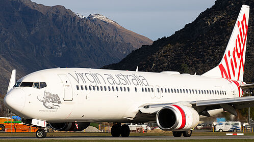 Unknown VH-YIL operated by Virgin Australia