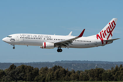 Unknown VH-YQG operated by Virgin Australia