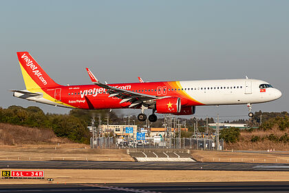 Unknown VN-A524 operated by VietJetAir