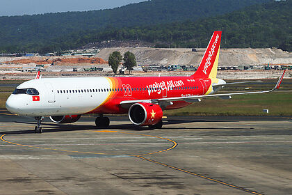 Unknown VN-A548 operated by VietJetAir