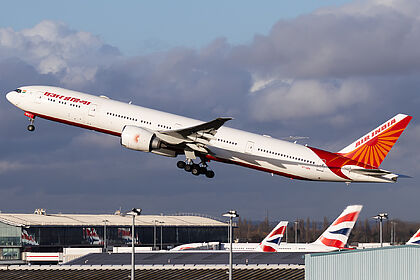Boeing 777-300ER Passenger VT-AEN operated by Air India