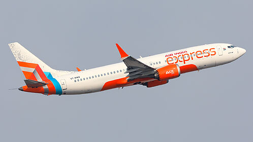 Boeing 737 MAX 8 VT-BWA operated by Air India Express