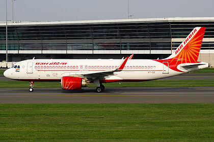 Unknown VT-CIE operated by Air India